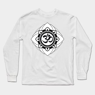 Yoga Ohm Mandala T-Shirt Long Sleeve T-Shirt